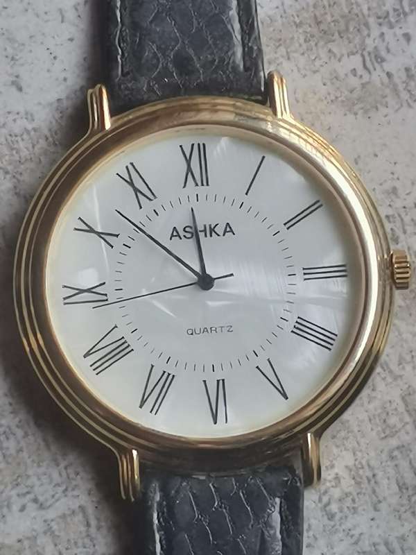 LADIES ASHIKA WATCH SET WITH HUGE DIALS IN EXCELLENT WORKING CONDITION - BIDDING FOR BOTH WATCHES