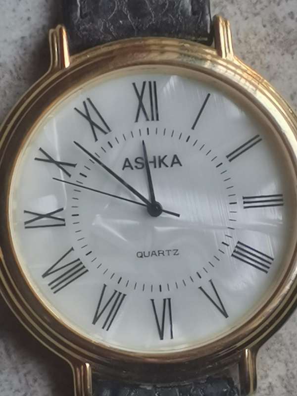 LADIES ASHIKA WATCH SET WITH HUGE DIALS IN EXCELLENT WORKING CONDITION - BIDDING FOR BOTH WATCHES