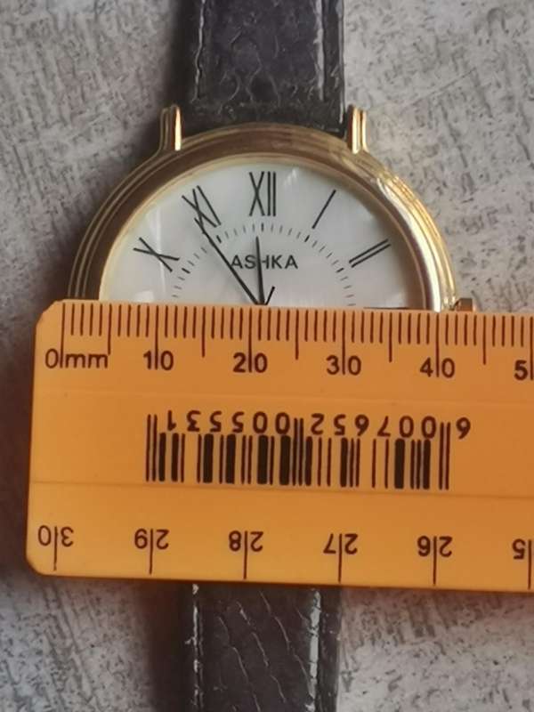 LADIES ASHIKA WATCH SET WITH HUGE DIALS IN EXCELLENT WORKING CONDITION - BIDDING FOR BOTH WATCHES