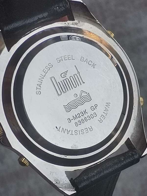 MENS DUMONT 200M WATCH IN EXCELLENT WORKING CONDITION