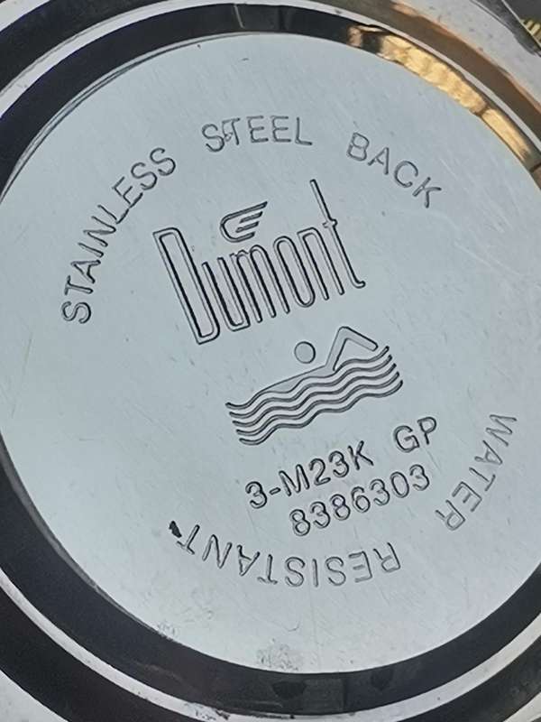 MENS DUMONT 200M WATCH IN EXCELLENT WORKING CONDITION