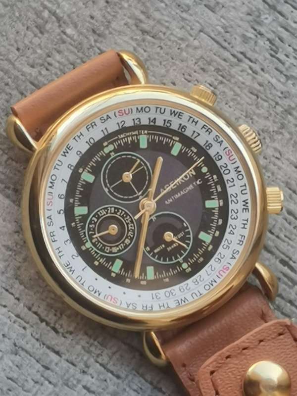 Men's Vintage Aseikon Antimagnetic Manual Winding Watch