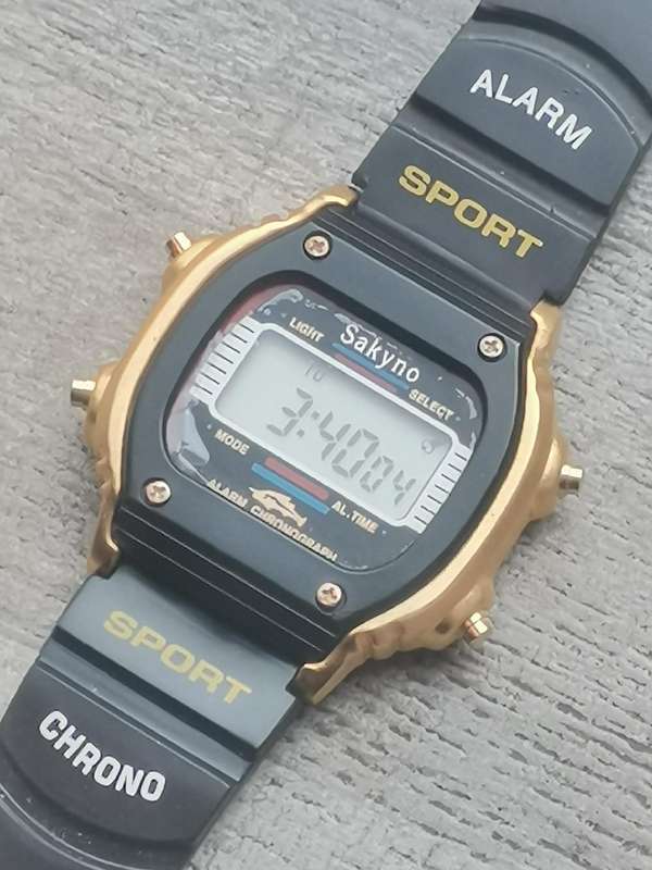 Men's Vintage Sakyno Sport Chrono Digital Watch