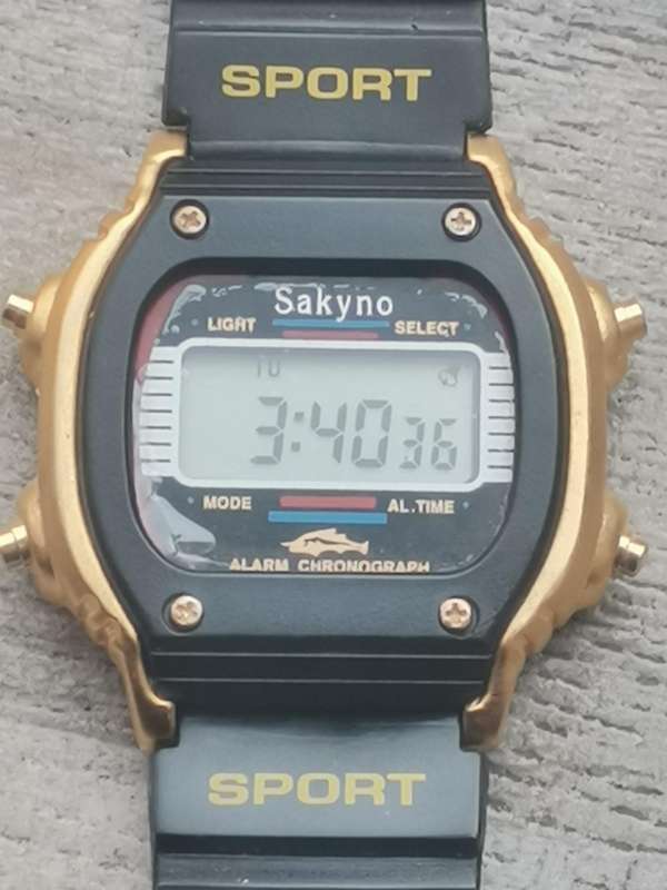 Men's Vintage Sakyno Sport Chrono Digital Watch