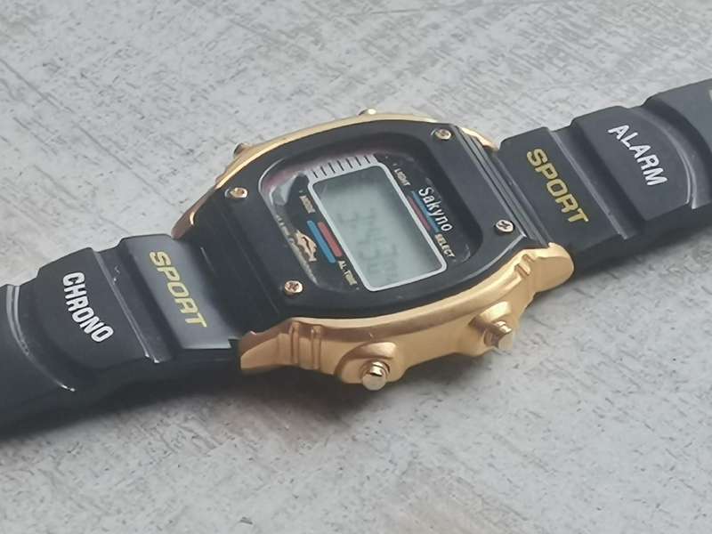 Men's Vintage Sakyno Sport Chrono Digital Watch