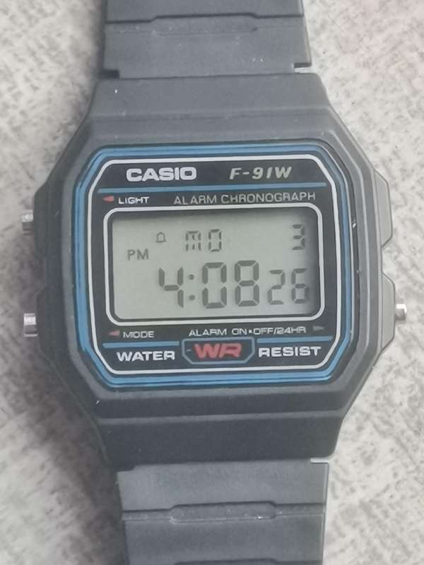 Men's Casio watches - bidding for both