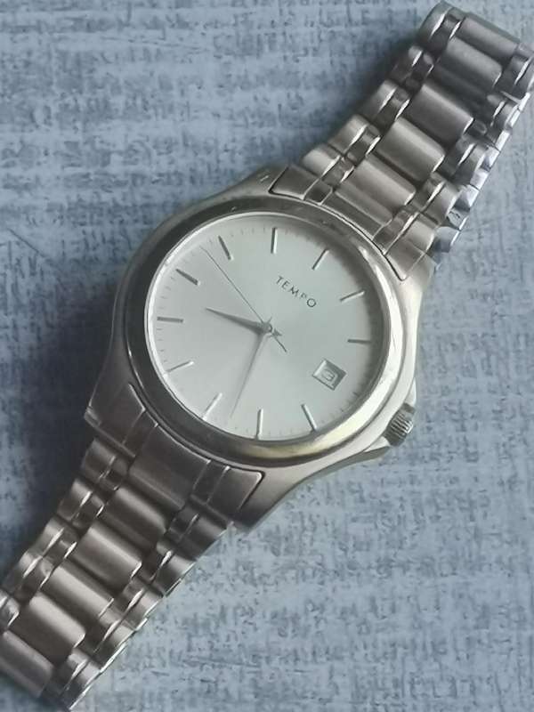 Men's Tempo Gold Plated Watch