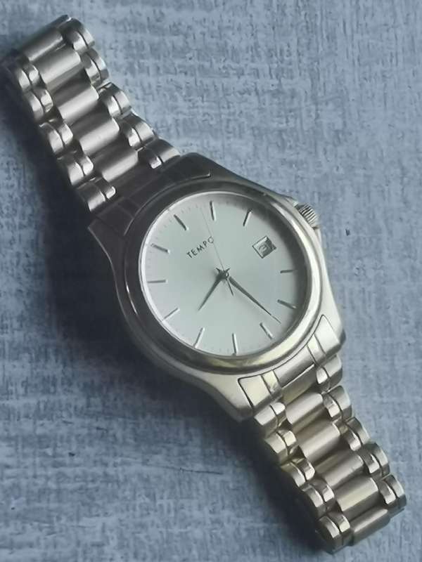 Men's Tempo Gold Plated Watch