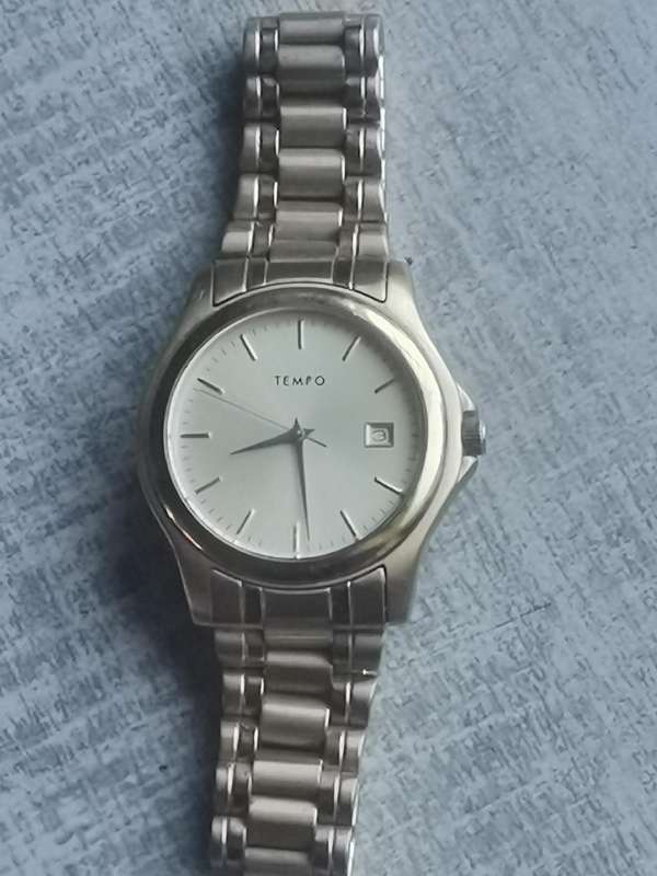 Men's Tempo Gold Plated Watch