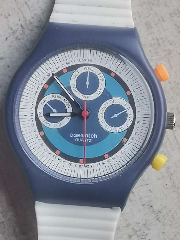 MENS CASWATCH WATCH IN EXCELLENT WORKING CONDITION