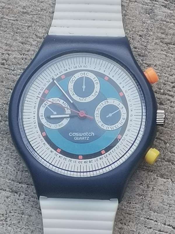 MENS CASWATCH WATCH IN EXCELLENT WORKING CONDITION