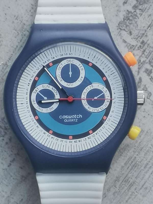 MENS CASWATCH WATCH IN EXCELLENT WORKING CONDITION