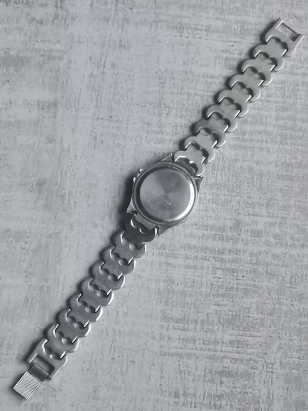 MENS VINTAGE SONIC STAINLESS STEEL WATCH IN EXCELLENT WORKING CONDITION