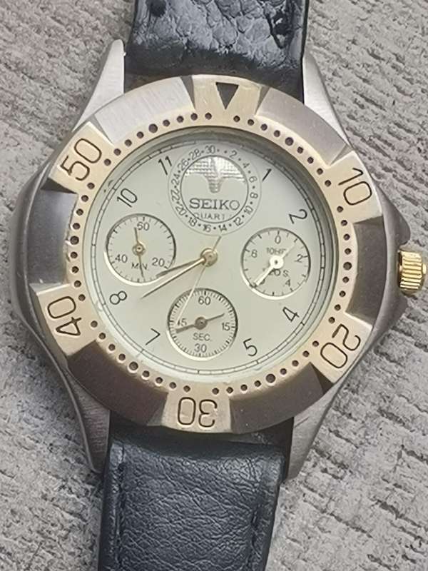 MENS SEIKO WATCH IN EXCELLENT WORKING CONDITION