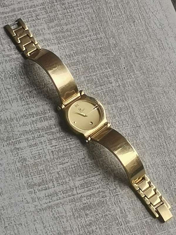 LADIES LUCENT GOLD PLATED WATCH IN EXCELLENT WORKING CONDITION