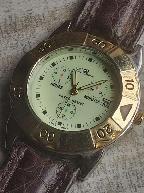 MENS LE BARON WATCH IN EXCELLENT WORKING CONDITION