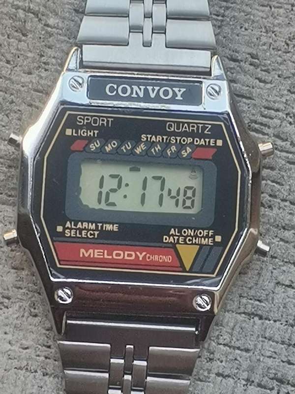 MENS VINTAGE DIGITAL WATCH COLLECTION ALL IN EXCELLENT WORKING CONDITION - BIDDING FOR ALL 3 WATCHES