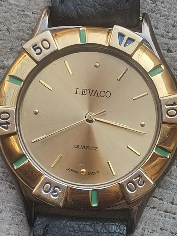 MENS LEVACO WATCH IN EXCELLENT WORKING CONDITION