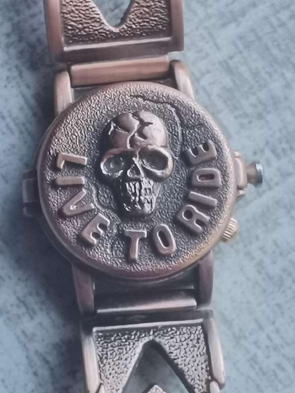 UNIQUE LADIES ZEBA LIVE TO RIDE WATCH IN EXCELLENT WORKING CONDITION