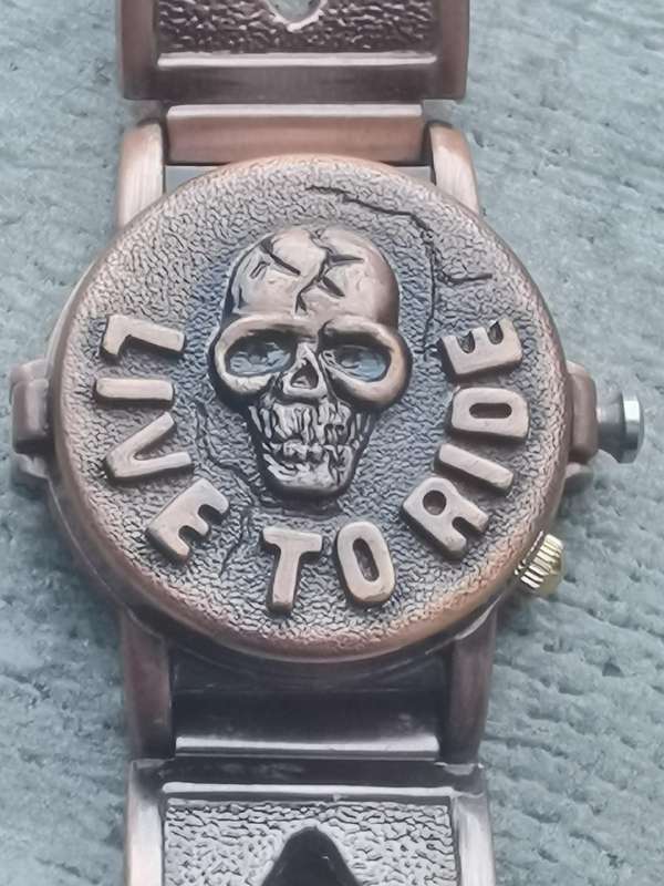 UNIQUE LADIES ZEBA LIVE TO RIDE WATCH IN EXCELLENT WORKING CONDITION