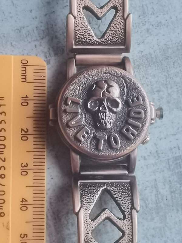 UNIQUE LADIES ZEBA LIVE TO RIDE WATCH IN EXCELLENT WORKING CONDITION