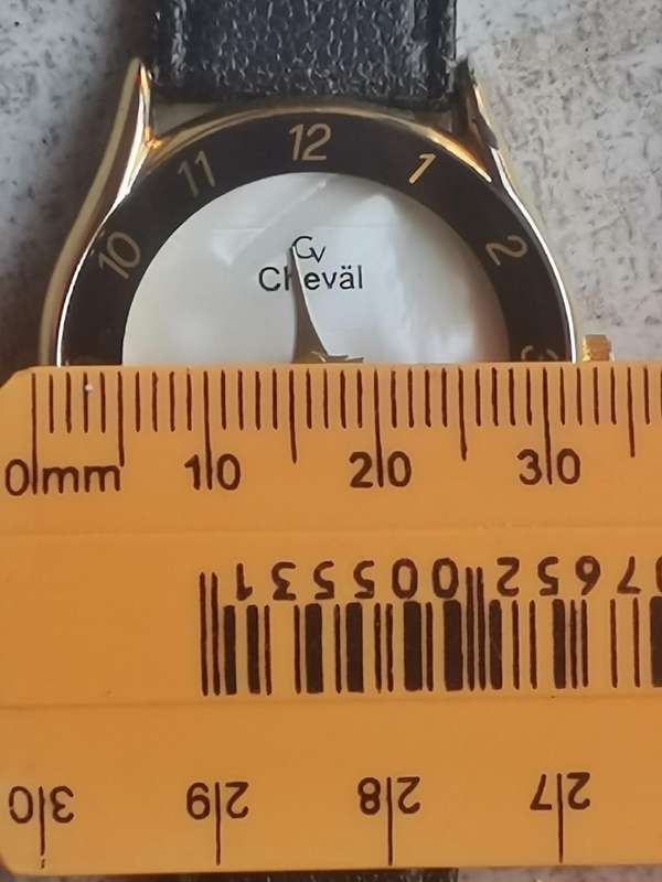 MENS VINTAGE CHEVAL WATCH WITH MOTHER OF PEARL DIAL IN EXCELLENT WORKING CONDITION