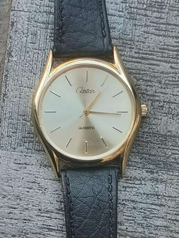 MENS VINTAGE CARTAN WATCH IN EXCELLENT WORKING CONDITION