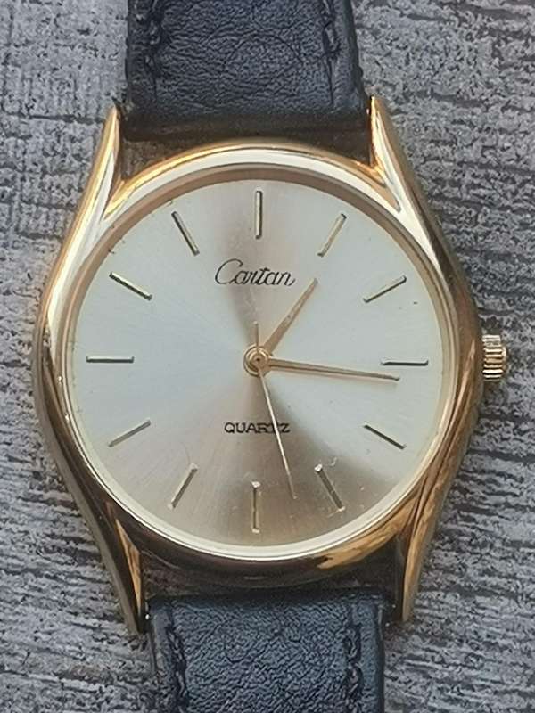 MENS VINTAGE CARTAN WATCH IN EXCELLENT WORKING CONDITION