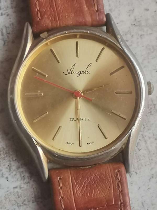 MENS VINTAGE ANGELA WATCH IN EXCELLENT WORKING CONDITION