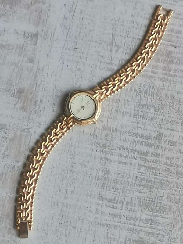 LADIES STL ALL GOLD PLATED WATCH IN EXCELLENT WORKING CONDITION - UNWORN AS GOOD AS NEW
