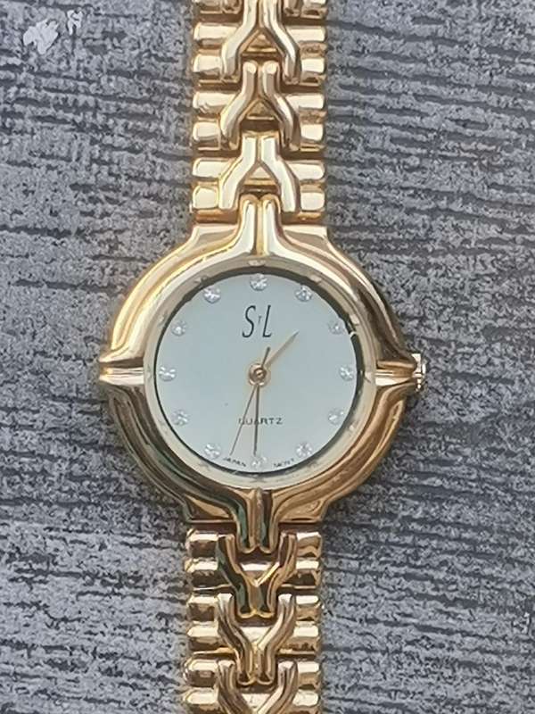 LADIES STL ALL GOLD PLATED WATCH IN EXCELLENT WORKING CONDITION - UNWORN AS GOOD AS NEW