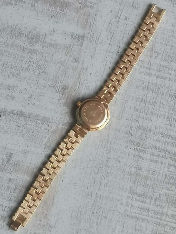 LADIES STL ALL GOLD PLATED WATCH IN EXCELLENT WORKING CONDITION - UNWORN AS GOOD AS NEW
