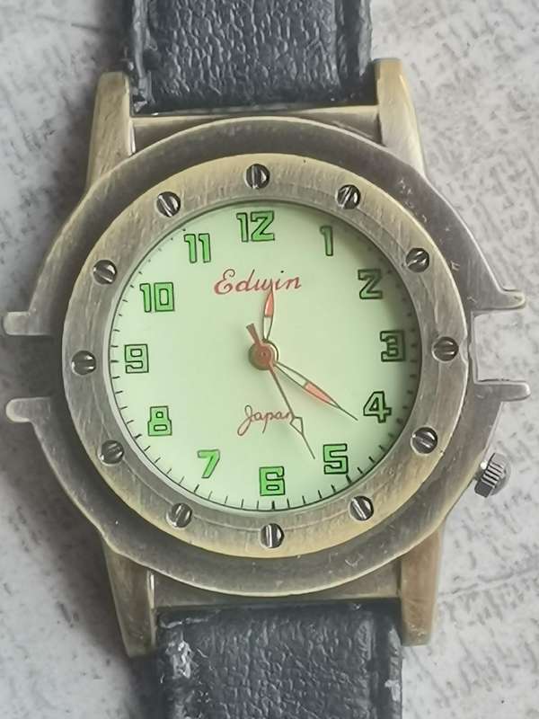 MENS VINTAGE EDWIN WATCH IN EXCELLENT WORKING CONDITION