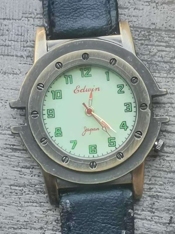 MENS VINTAGE EDWIN WATCH IN EXCELLENT WORKING CONDITION