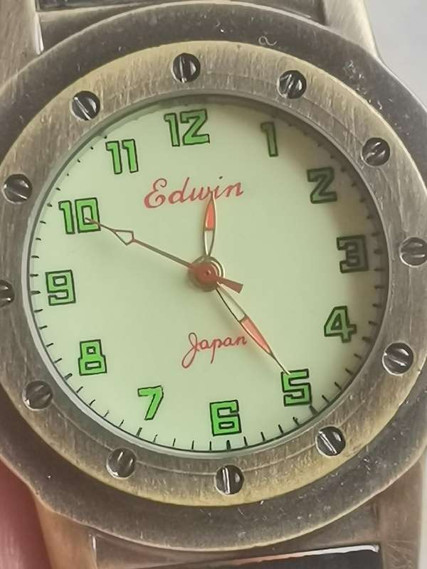 MENS VINTAGE EDWIN WATCH IN EXCELLENT WORKING CONDITION