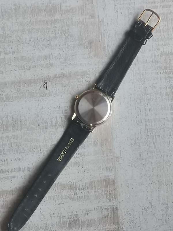 MENS CHARLES DELON GOLD PLATED WATCH IN EXCELLENT WORKING CONDITION