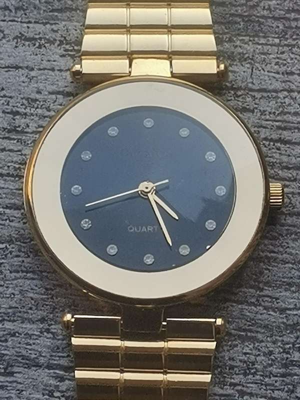 LADIES GOLD OCCASION WATCH IN EXCELLENT WORKING CONDITION