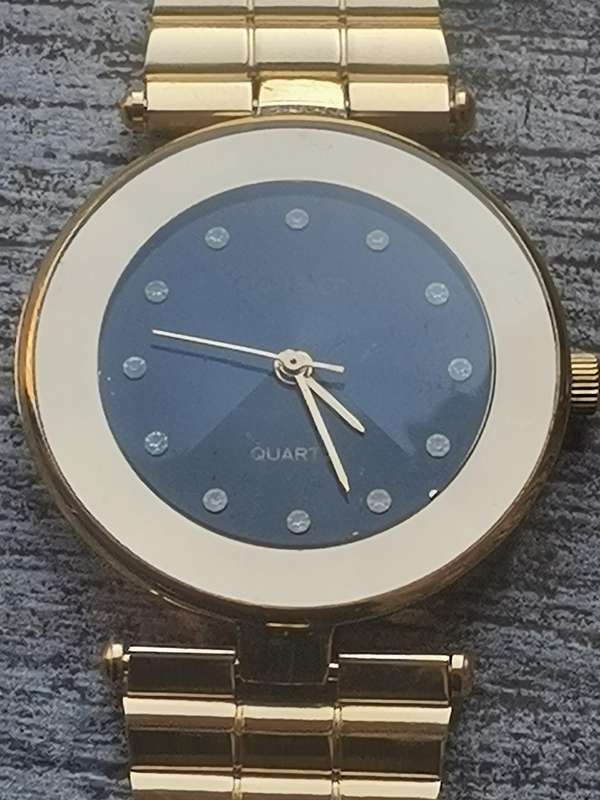 LADIES GOLD OCCASION WATCH IN EXCELLENT WORKING CONDITION