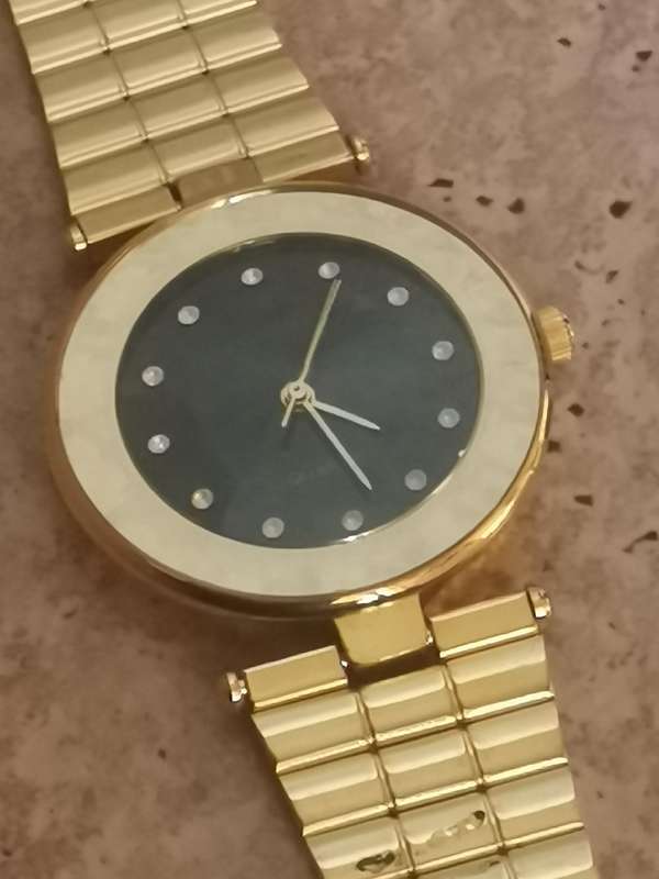LADIES GOLD OCCASION WATCH IN EXCELLENT WORKING CONDITION