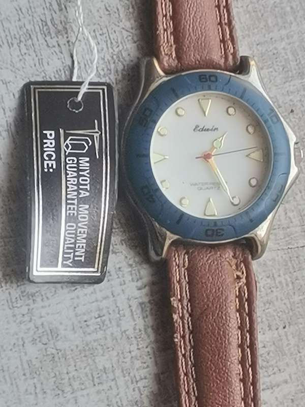 MENS VINTAGE EDWIN SPORTS WATCH IN EXCELLENT WORKING CONDITION