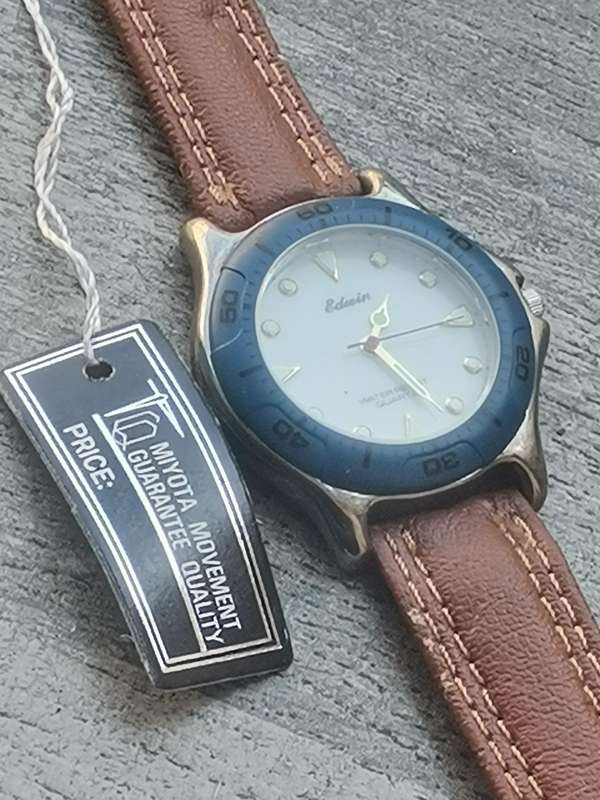 MENS VINTAGE EDWIN SPORTS WATCH IN EXCELLENT WORKING CONDITION