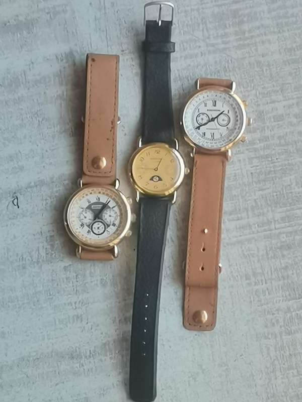 MENS VINTAGE ASEIKON MANUAL WIND WATCH COLLECTION - ALL WORKS READ DESCRIPTION