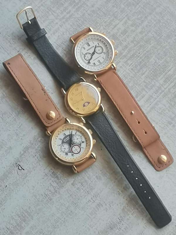 MENS VINTAGE ASEIKON MANUAL WIND WATCH COLLECTION - ALL WORKS READ DESCRIPTION