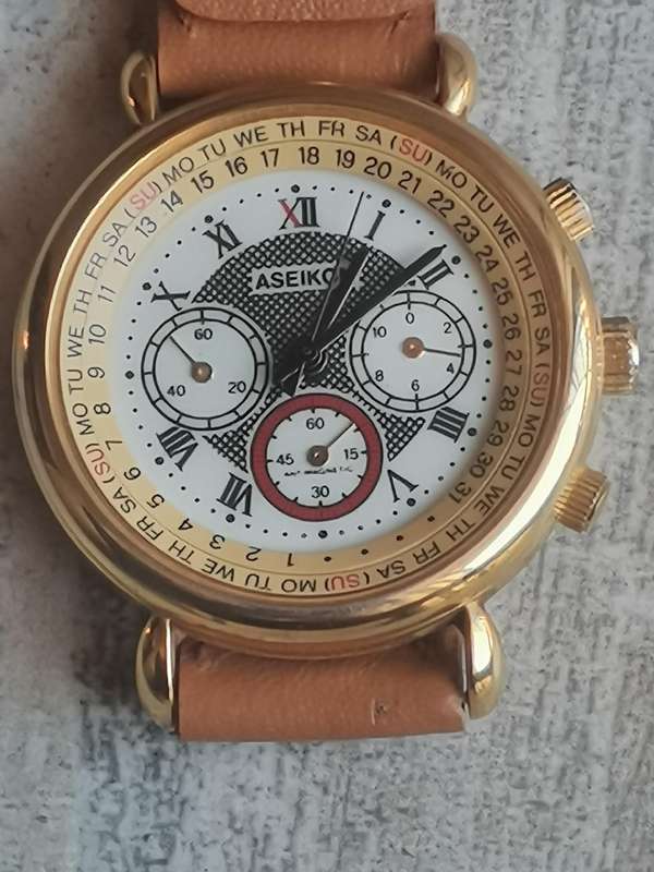 MENS VINTAGE ASEIKON MANUAL WIND WATCH COLLECTION - ALL WORKS READ DESCRIPTION