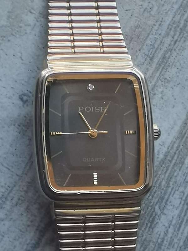 MENS POISE WATCH IN EXCELLENT WORKING CONDITION