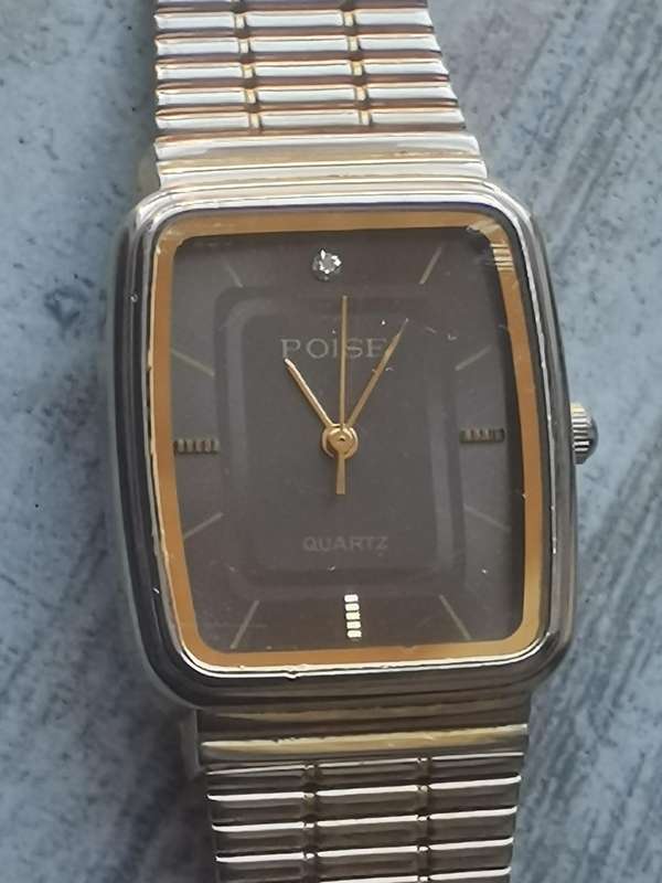 MENS POISE WATCH IN EXCELLENT WORKING CONDITION