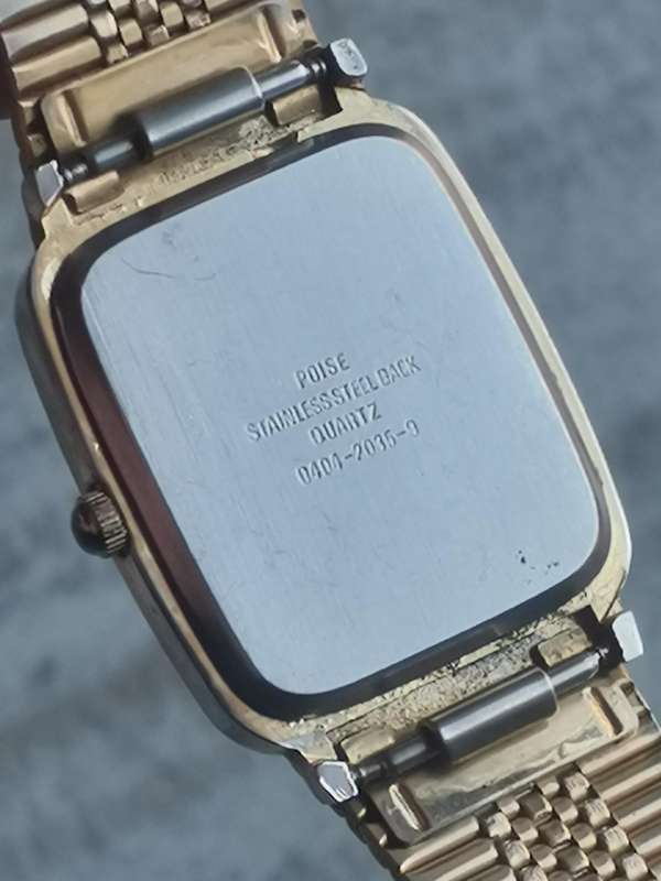 MENS POISE WATCH IN EXCELLENT WORKING CONDITION