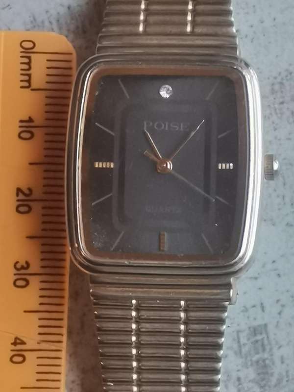 MENS POISE WATCH IN EXCELLENT WORKING CONDITION