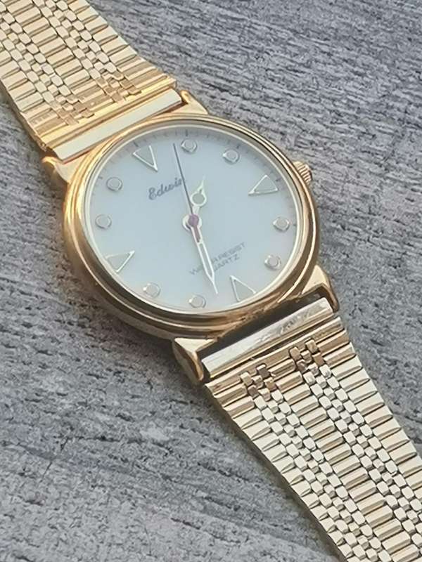 MENS GOLD EDWIN WATCH IN EXCELLENT WORKING CONDITION