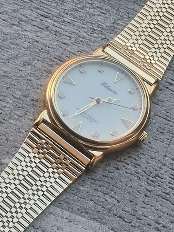 MENS GOLD EDWIN WATCH IN EXCELLENT WORKING CONDITION